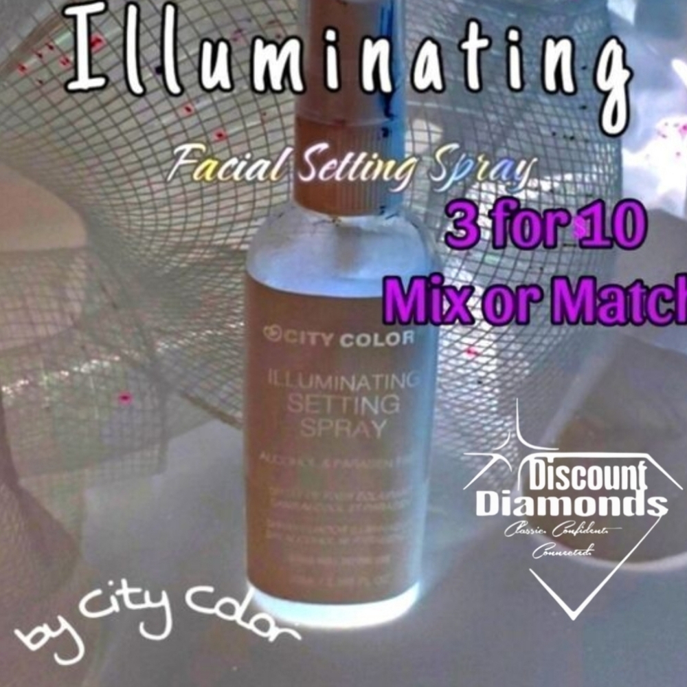 Illuminating Spray by City Color Women Women's Makeup Cosmetics